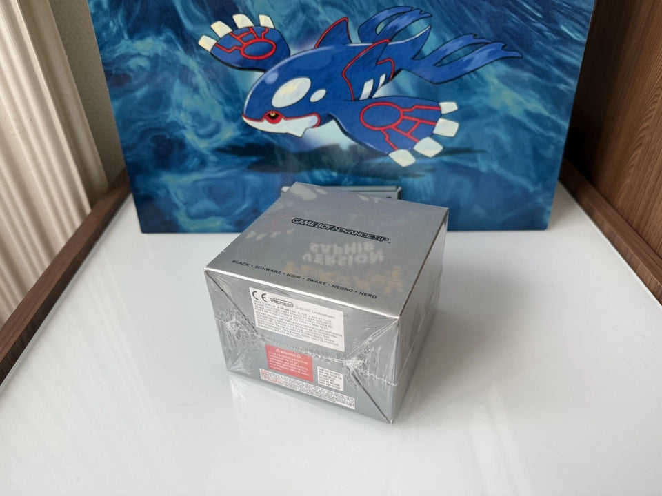 Console Nintendo Game Boy Advance SP noire neuve et scellée, très rare