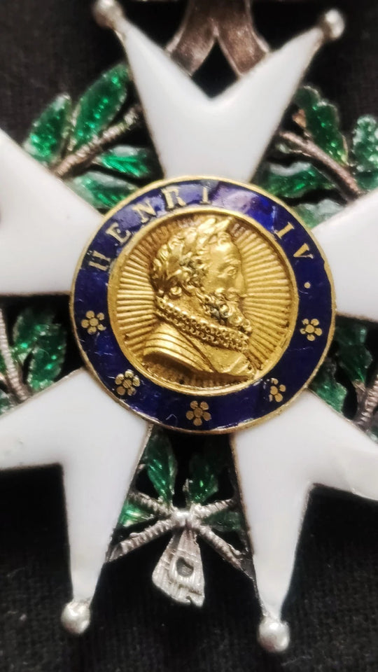 BELLE LÉGION D'HONNEUR CHEVALIER MONARCHIE DE JUILLET LOUIS-PHILIPPE 1830 +ÉCRIN