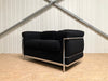 Cassina Le Corbusier LC2 Canapé Tissu Lincoln Chrome NP