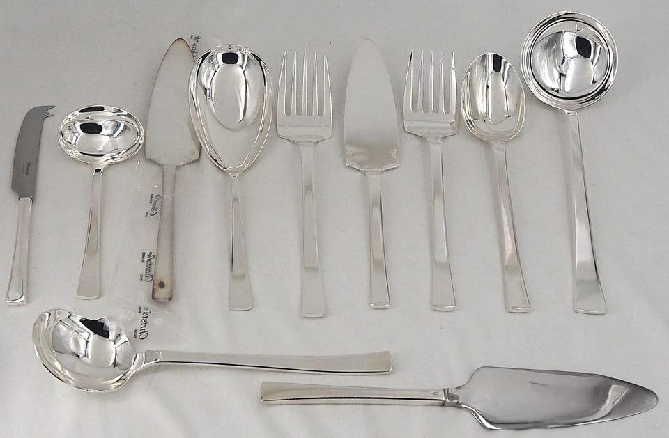 Christofle Concorde, ménagère set 144 pièces, métal argenté