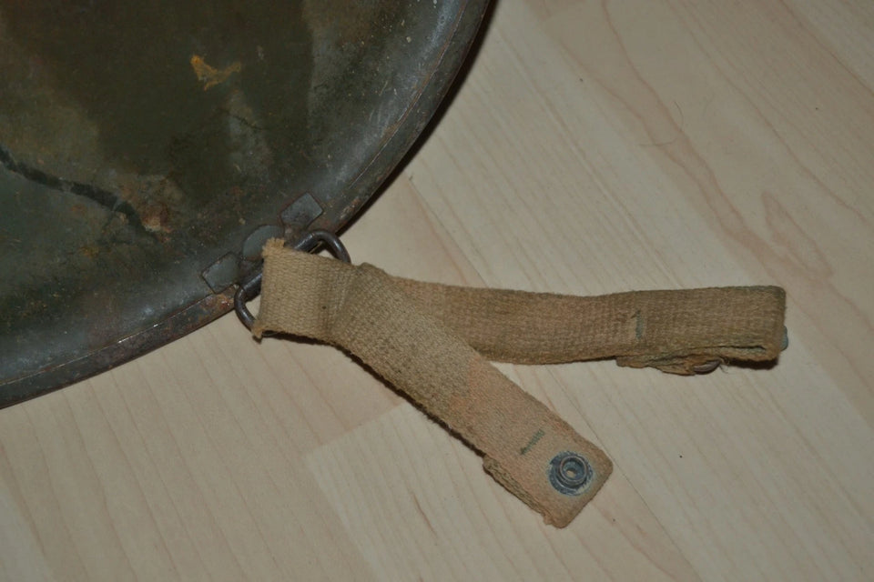 casque américain camouflé WW2 nominatif Lt 1944 libération para TAP