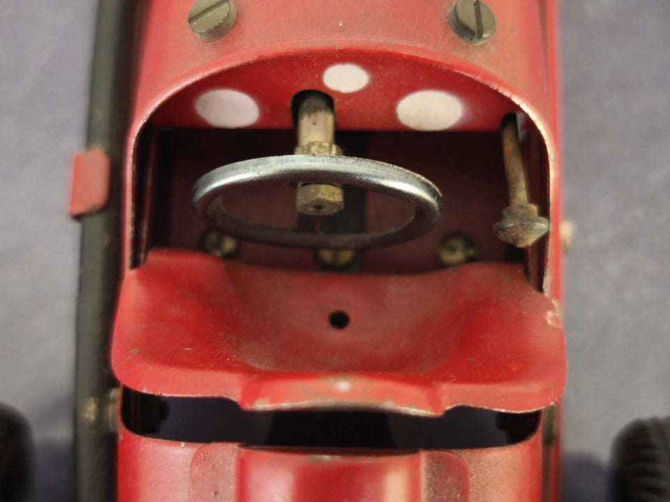 Voiture Mercedes À Moteur Mécanique - Idem Meccano Année 1930