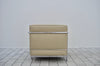 Fauteuil en cuir CASSINA LC2 Le Corbusier Z Cuir naturel 1v2
