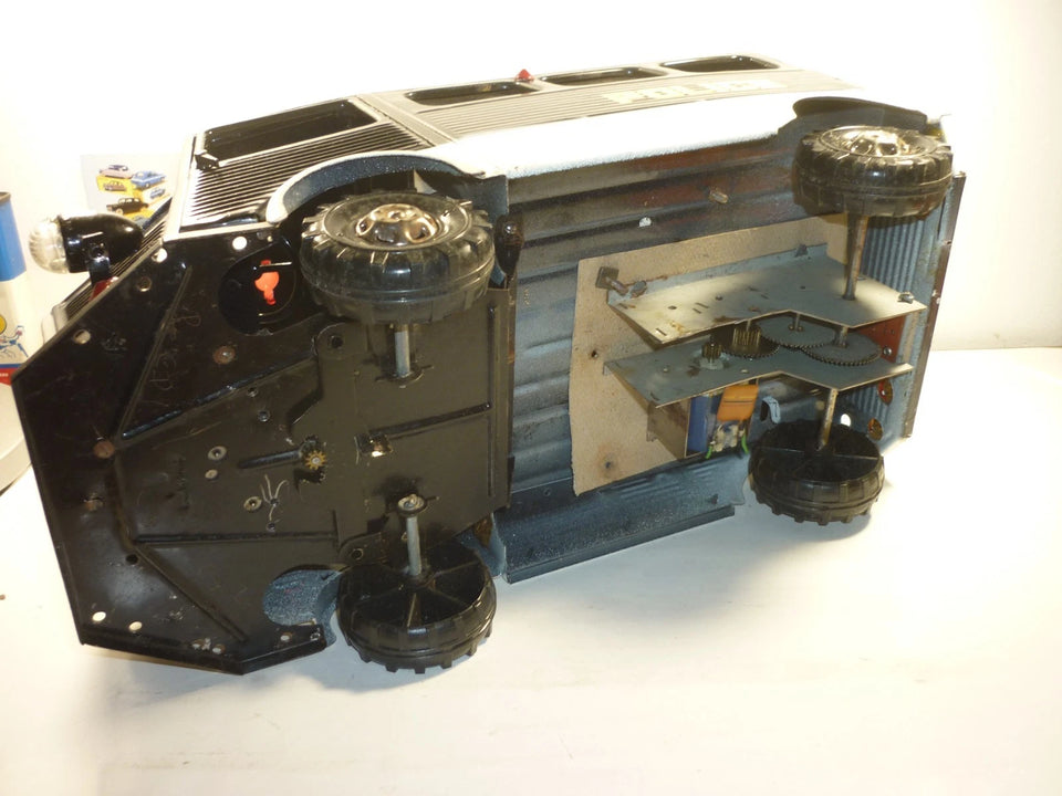 JOUET ANCIEN JRD CITROEN TUBE HY POLICE FRICTION AVEC ACCESSOIRES