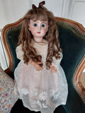 poupee jumeau tampon rouge tête jumeau 10 54 CM bouche fermée