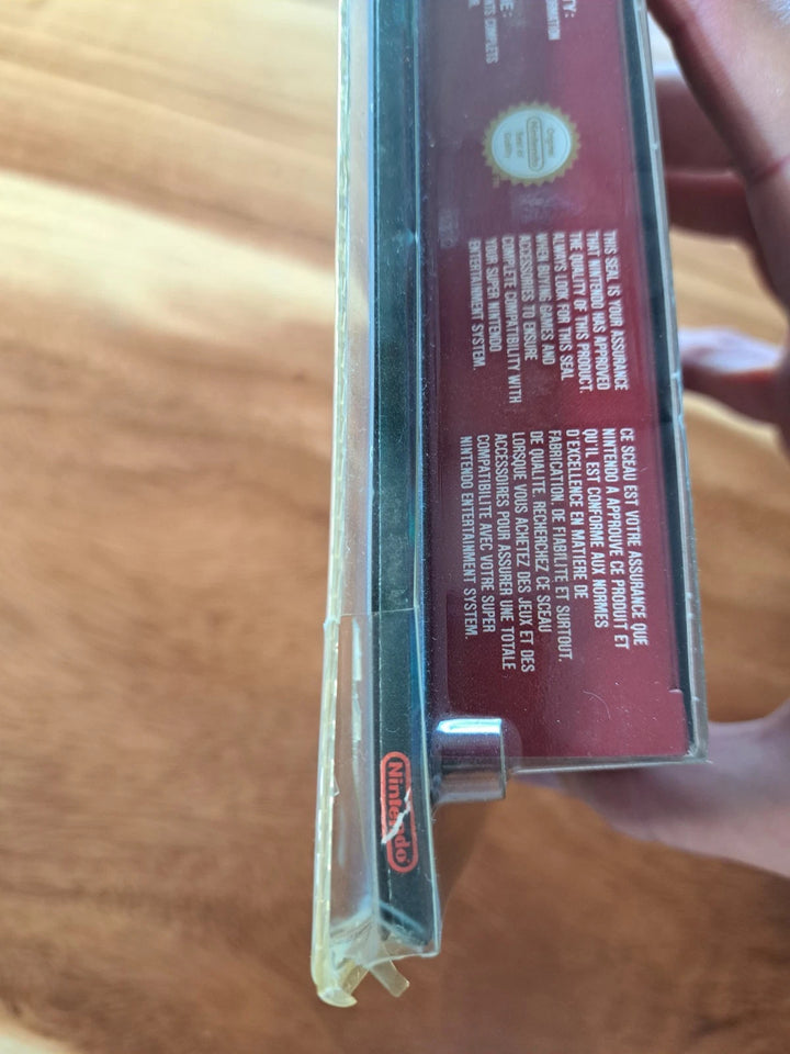 Lot Exceptionnel Blisters Rigides Super Nintendo Neuf Grosses Licences