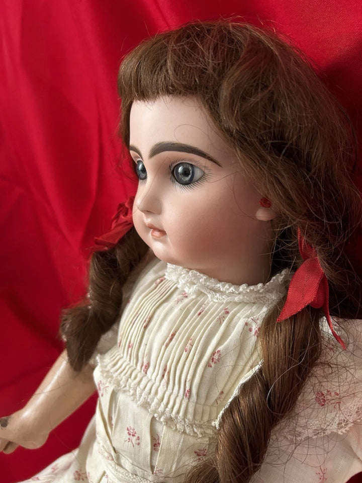 Rare Poupée Jumeau - bouche fermée - Fouquet Douville Taille 10