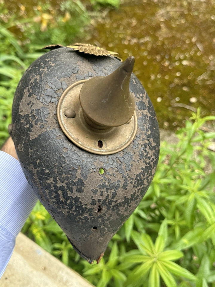 Casque Empire Allemand À Pointe - Guerre
