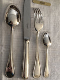 Ménagère Christofle modèle ALBI - 48 pièces -pour 12 Personnes
