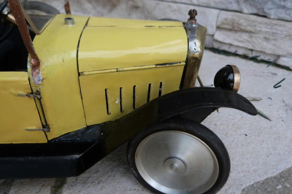 JOUET ANCIEN VOITURE CITROEN 5 HP CUIVRE TOLE ETAIN LAITON automobilia rare