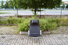 Fauteuil en cuir VITRA EA 124 ALUCHAIR EAMES Lounge