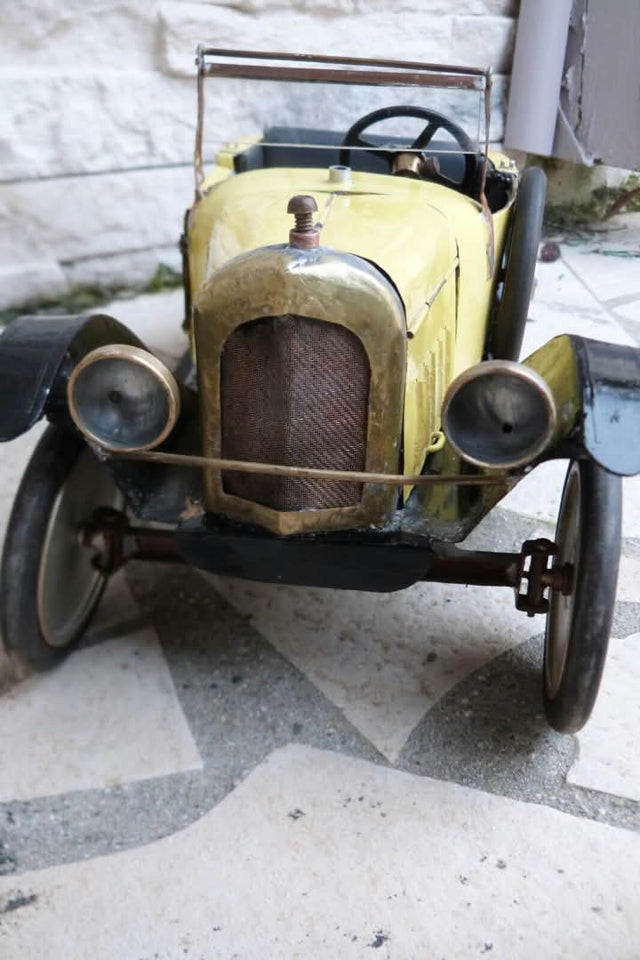 JOUET ANCIEN VOITURE CITROEN 5 HP CUIVRE TOLE ETAIN LAITON automobilia rare