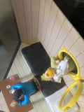 Tintin - Diorama Moulinsart 43200 - Tintin découvre Haddock - (2009)