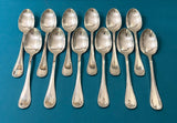 ménagère BRILLANT  49 pièces CHRISTOFLE modèle MALMAISON métal argenté EMPIRE