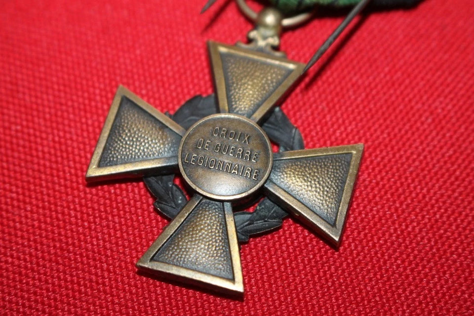 médaille croix de guerre legionnaire (LVF)  ww2