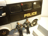 JOUET ANCIEN JRD CITROEN TUBE HY POLICE FRICTION AVEC ACCESSOIRES