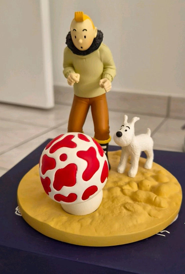 Figurine Tintin Aviateur. L'étoile Mystérieuse