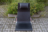 Fauteuil en cuir VITRA EA 124 ALUCHAIR EAMES Lounge