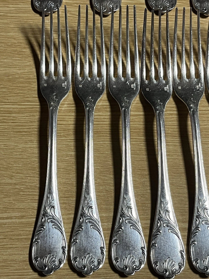 Ménagère 95 Pièces Métal Argenté Christofle Marly - Service