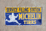 Enseigne de pneus Michelin des années 1920, station-service, C. Robert Dold
