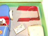 JOUET ANCIEN TOLE COFFRET MECCANO CONSTRUCTEUR D'AUTOMOBILES