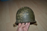 casque américain camouflé WW2 nominatif Lt 1944 libération para TAP