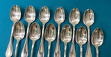 ménagère BRILLANT  49 pièces CHRISTOFLE modèle MALMAISON métal argenté EMPIRE