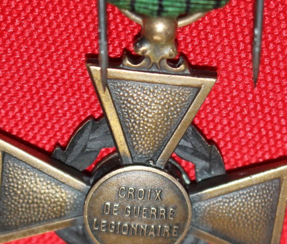 médaille croix de guerre legionnaire (LVF)  ww2