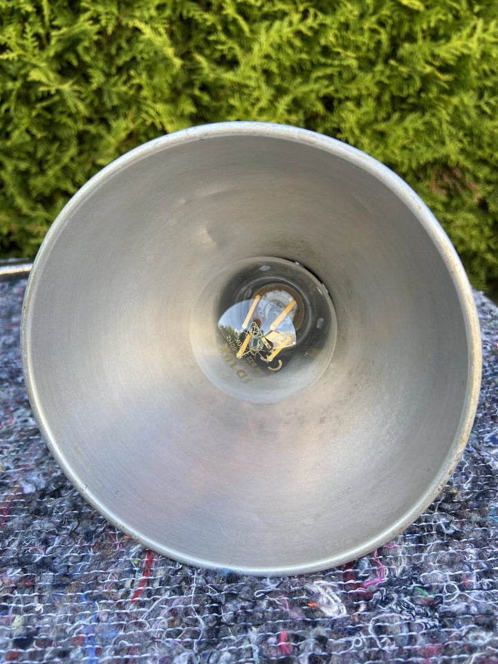Rare lampe gras modèle 206 nickelé d’origine,