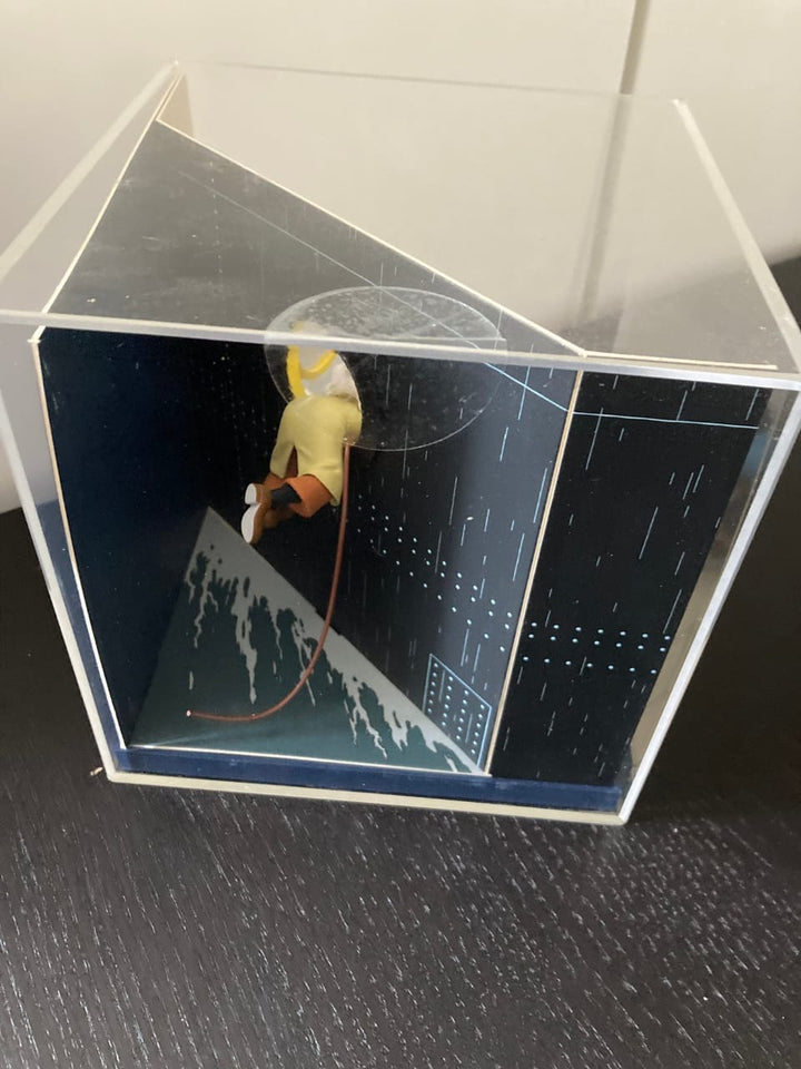 Tintin - Diorama Moulinsart 43200 - Tintin découvre Haddock - (2009)