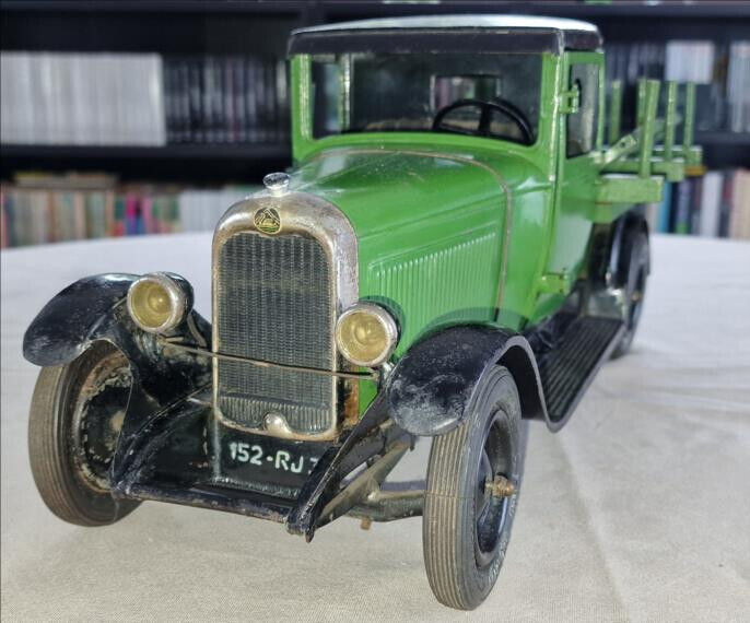 cij jrd jouet citroen C4 porte fer ancien jouet andré citroen mécanique en tôle