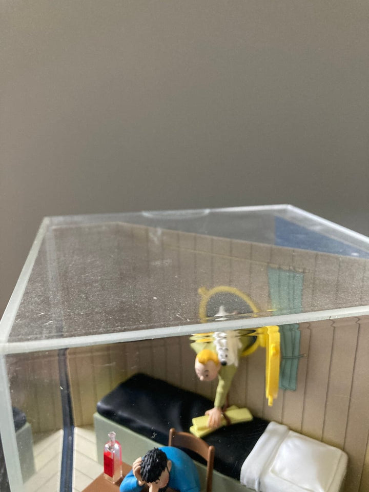 Tintin - Diorama Moulinsart 43200 - Tintin découvre Haddock - (2009)