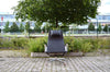 Fauteuil en cuir VITRA EA 124 ALUCHAIR EAMES Lounge