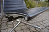 Fauteuil en cuir VITRA EA 124 ALUCHAIR EAMES Lounge