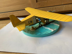 Tintin - Statuette Moulinsart 40027 - L'hydravion CN-3411 - (2011)