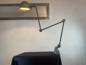 Jielde Ancienne Lampe Industrielle D'atelier Jean Louis Domecq 1950